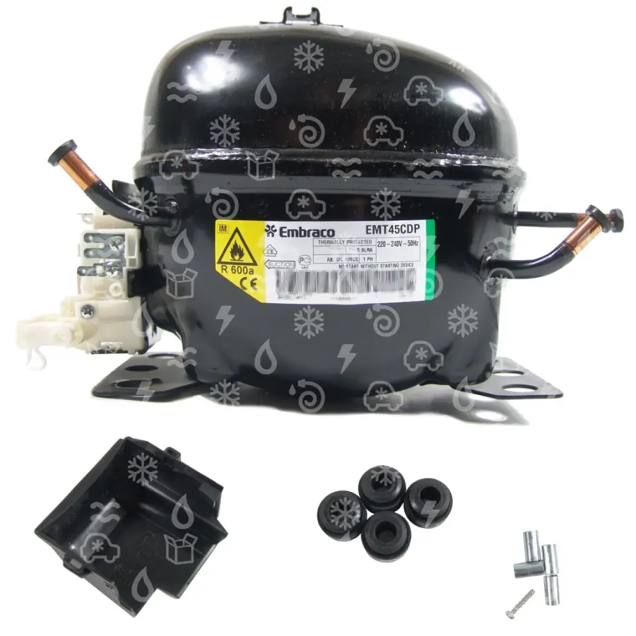 kompresor EMBRACO EMT45CDP, HBP - R600a,220 - 240 V,50 Hz,EMU5132Y